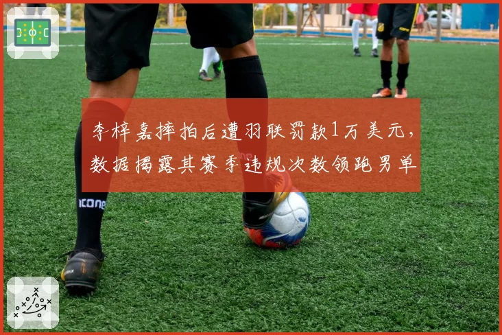 李梓嘉摔拍后遭羽联罚款1万美元，数据揭露其赛季违规次数领跑男单